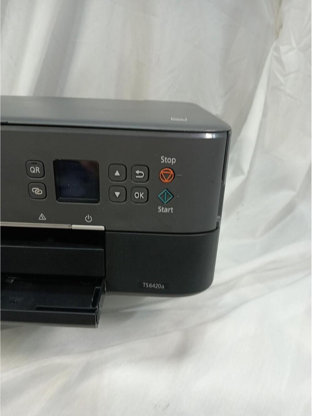 Canon PIXMA TS6420a Wireless All-In-One Inkjet Printer Black Print Scan Copy